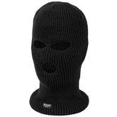 Highlander 3 Hole Balaclava Thinsulate from Wylie's Outdoor World Black